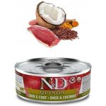 N&D Cat QUINOA Adult Duck & Coconut 80 g – Hledejceny.cz