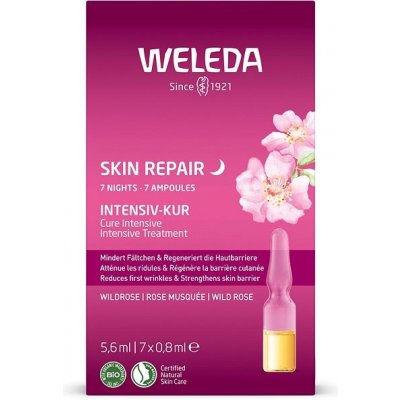 WELEDA Skin Repair inten.kúra Div.růže amp.7 x 0.8 ml – Zboží Dáma