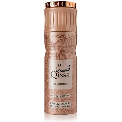 Paris Corner Qissa Delicious tělový sprej 200 ml – Hledejceny.cz