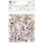 DP Craft Samolepky květinové béžové 30ks PVC – Sleviste.cz