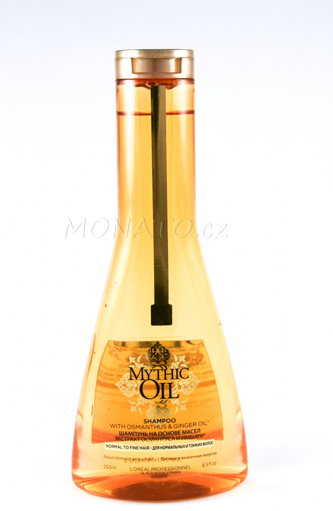 L\'Oréal Mythic Oil Shampoo Fine Hair olejový šampon pro jemné a normální vlasy 250 ml
