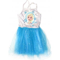 EplusM dětské šaty "Ledové království" modrá