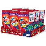 Vizir Gama Color prací kapsle se svěží vůní 6 x 60 PD – Zboží Mobilmania