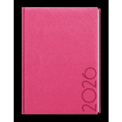 Baloušek Oskar Tora A5 Týdenní 2026 růžová – Zboží Dáma