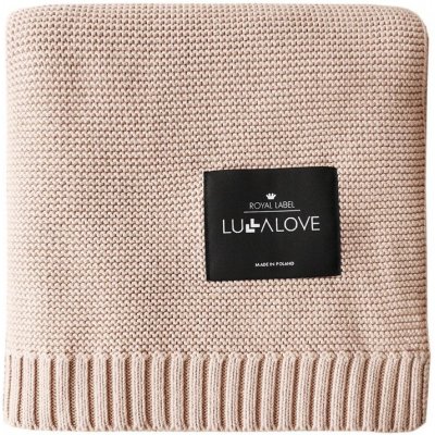 Lullalove Velká bambusová dečka Karamelově Béžová – Zboží Dáma