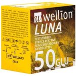 Wellion Luna GLU testovací proužky 50 ks – Sleviste.cz
