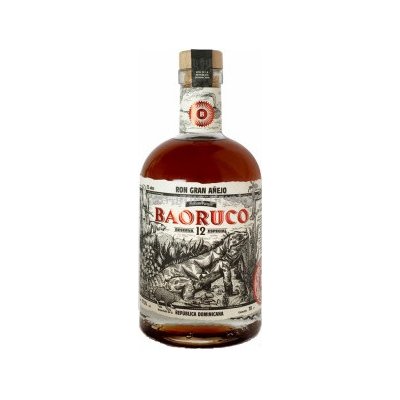 Ron Baoruco Gran Aňejo 12y 37,5% 0,5 l (holá láhev) – Zboží Mobilmania
