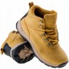 Dětské trekové boty Elbrus dětské vysoká obuv Wadi mid teen 8459-camel/black