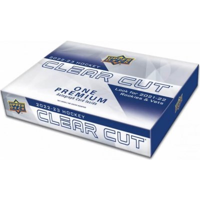 Upper Deck 2022-2023 NHL Clear Cut Hobby Box