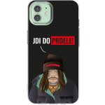 Picasee silikonový průhledný obal pro Apple iPhone 12 Pro - Bezďák – Zboží Mobilmania