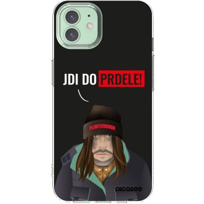 Picasee silikonový průhledný obal pro Apple iPhone 12 Pro - Bezďák – Zboží Mobilmania