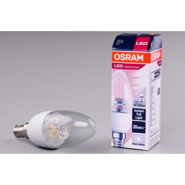 Žárovka Osram žárovka LED 6W E14 470lm