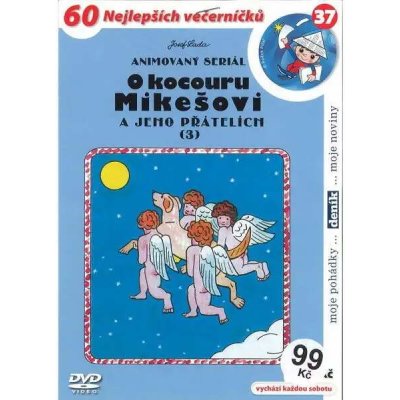 O kocouru Mikešovi 3 papírový obal pošetka DVD