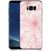 Pouzdro a kryt na mobilní telefon Samsung Pouzdro ACOVER Samsung Galaxy S8+ G955F s motivem Floral I