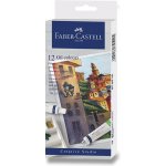 Olejové barvy Faber-Castell 12 barev, tuba 20 ml – Zboží Dáma