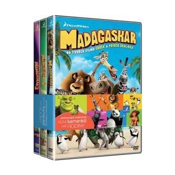 MADAGASKAR 1-3 DVD