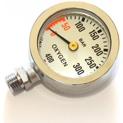 Happy Divers 400 bar, chrom, bílý ciferník – Zboží Dáma