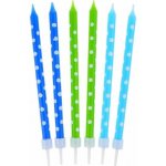 GoDan Dortové svíčky puntík pro kluky – Zboží Dáma