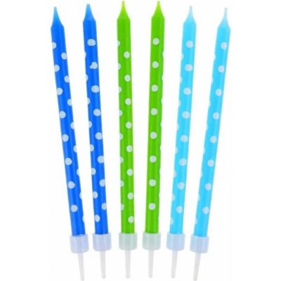 GoDan Dortové svíčky puntík pro kluky – Zboží Dáma