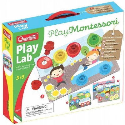 Quercetti Play Lab nuts & bolts boards – Zboží Dáma