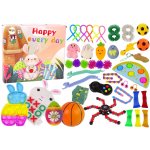 mamido Sada Velikonočních Hraček Fidget Toys Pop It Squishy Proti Stresu 42 dílů – Hledejceny.cz