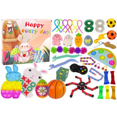 mamido Sada Velikonočních Hraček Fidget Toys Pop It Squishy Proti Stresu 42 dílů – Hledejceny.cz