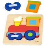 Viga puzzle mašinka 9 dílů – Zboží Mobilmania
