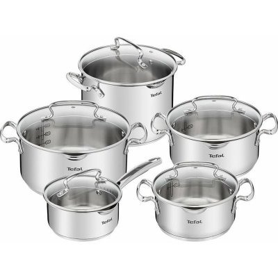 Tefal DUETTO+ G719SA55 sada nádobí stříbrná – Zboží Dáma