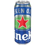 Heineken světlé nealkoholické 0% 0,5 l (plech) – Hledejceny.cz