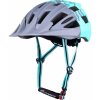 Cyklistická helma Force Corella MTB šedo-tyrkysová 2018