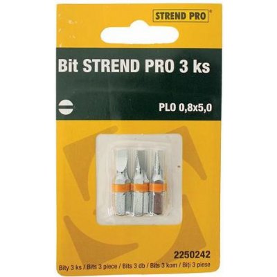 Bit Strend Pro S2 plochý 0,5x3,0 mm 3 ks – Zboží Mobilmania