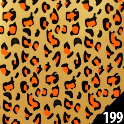 Aspira Transfer fólia na nechty Leopard 199 100 cm – Hledejceny.cz