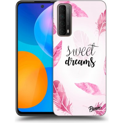 Pouzdro Picasee silikonové Huawei P Smart 2021 - Sweet dreams černé