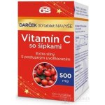GS Vitamin C 500 mg se šipkami 100 + 30 tablet – Hledejceny.cz