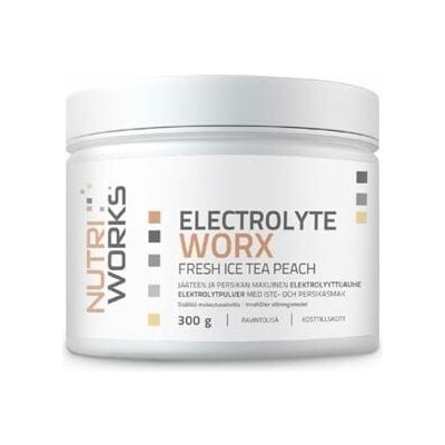 NutriWorks Electrolyte Worx 300 g Peach Iced Tea – Hledejceny.cz
