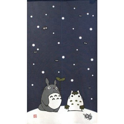 Závěs - Totoro Noren - Yukidaruma 雪だるま – Hledejceny.cz