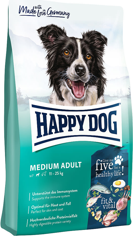 Happy Supreme Fit & Vital Medium Adult 3 x 12 kg