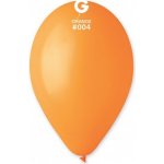 Balónek 26 cm pastelová oranžová