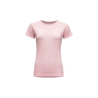 Devold BREEZE dámské tričko krátký rukáv Chalk Pink – Zboží Dáma