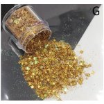 PourArt Glitr do pryskyřice XCPRC-75 Holografický Zlatá MIX M 10 ml – HobbyKompas.cz
