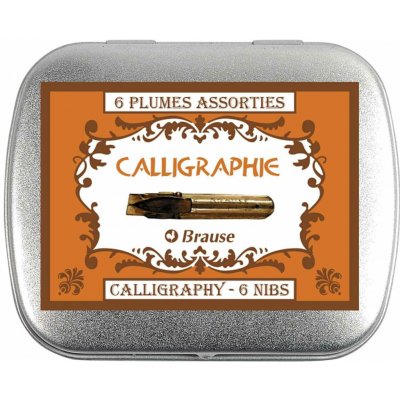Brause kaligrafická perka Calligraphie sada 6 ks – Hledejceny.cz