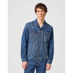 Wrangler pánská džínová bunda W4481514V modrá – Sleviste.cz
