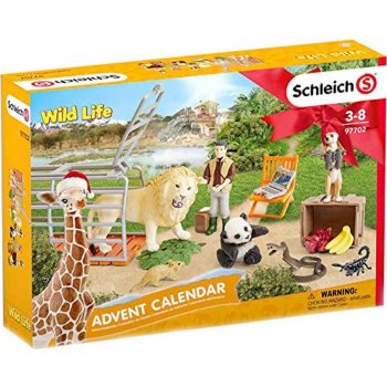 Schleich Adventní kalendář 2018 Divoká zvířata