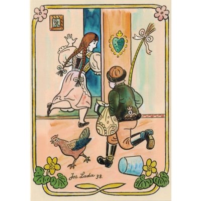 Pohlednice Velikonoce 1 (J. Lada) – Hledejceny.cz