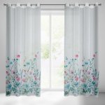 EUROFIRANY ZÁVĚS NA KROUŽCÍCH LILIAN 140X250 CM VZOROVANÁ – Hledejceny.cz