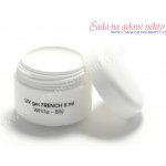 Ráj nehtů UV gel FRENCH - bílý - 5 ml
