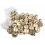 Verk 26011 Sada vánočních ozdob 100 ks, zlaté – Zbozi.Blesk.cz