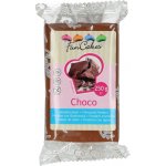 FunCakes hnědý rolovaný Fondant s čokoládovou příchutí barevný Fondán 250 g – Zboží Dáma