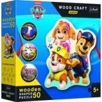 TREFL Wood Craft Junior Tlapková patrola 50 dílků – Zbozi.Blesk.cz