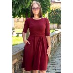 Jsem máma kojicí šaty Bordó – Zboží Dáma